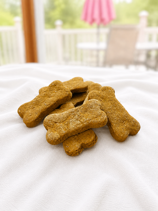 Pumpkin Peanut Butter Bones