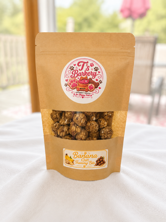 Banana Oat Training Bites
