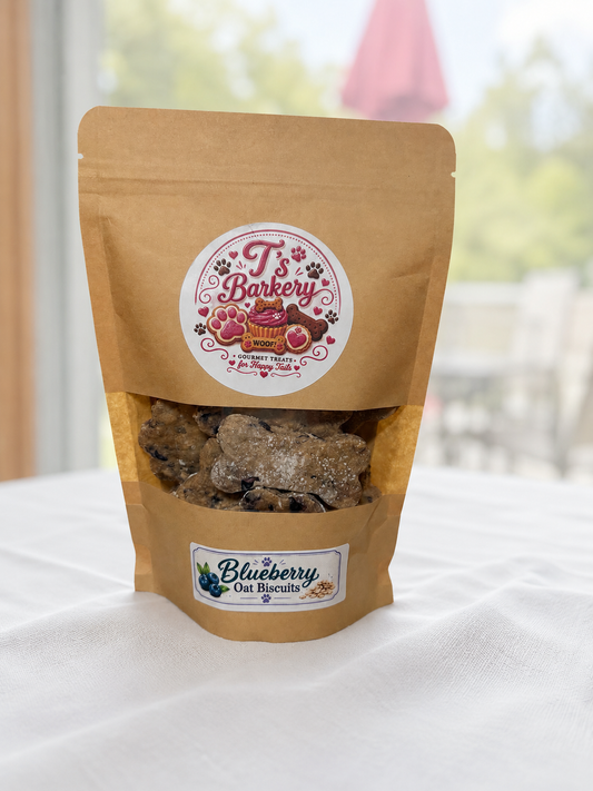 Blueberry Oat Biscuits