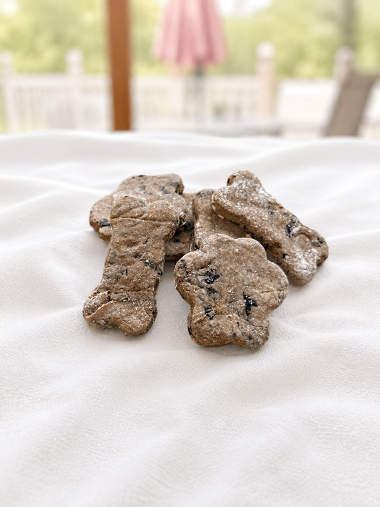 Blueberry Oat Biscuits